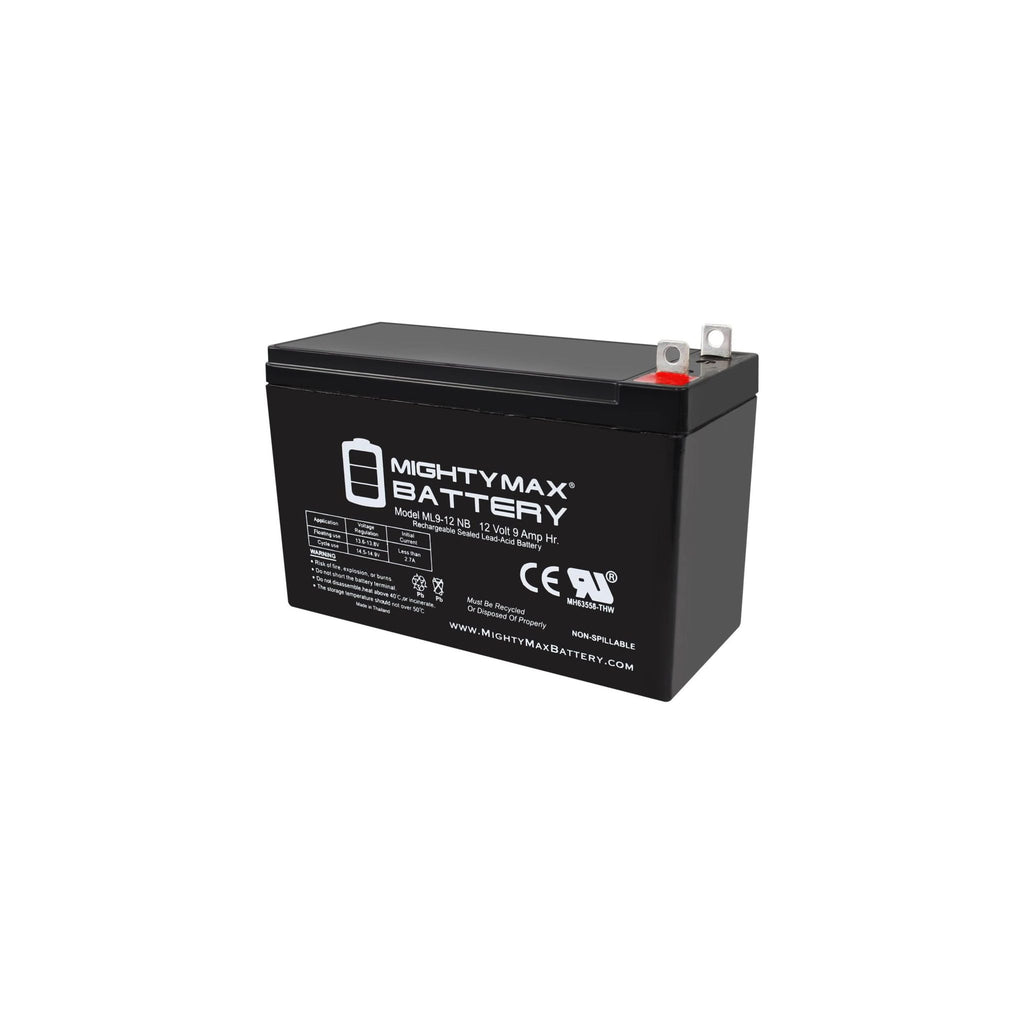 Mighty Max Battery ML8-12 - 12 Volt 8 AH, F1 Terminal, Rechargeable SLA AGM Battery - image 1