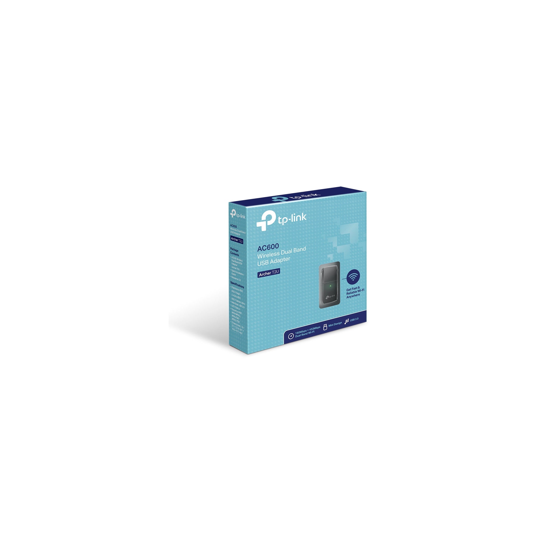 TP-Link Nano AC600 USB Wifi Adapter(Archer T2U Nano)- 2.4G/5G Dual Band Wireless Network Transceiver for PC Desktop, Travel Size, Supports Windows (11,10, 8.1, 8, 7, XP / Mac OS X 10.9-10.14) - image 3