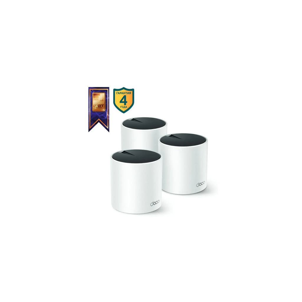 TP-Link Deco X55 AX3000 WiFi 6 Mesh System - Covers up to 2500 Sq.Ft., Replaces Wireless Router and Extender, 3 Gigabit Ports, Supports Ethernet Backhaul(1-Pack) - image 3
