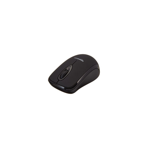 Amazon Basics 2.4 Ghz Wireless Optical Computer Mouse with USB Nano Receiver, Black - image 2