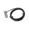 Amazon Basics Combination, 6-Foot Carbon Steel Cable Lock for Laptop, PC, Monitors, Projectors, Docks - image 1