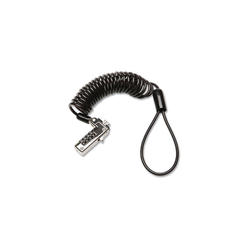 Amazon Basics Combination, 6-Foot Carbon Steel Cable Lock for Laptop, PC, Monitors, Projectors, Docks - image 2