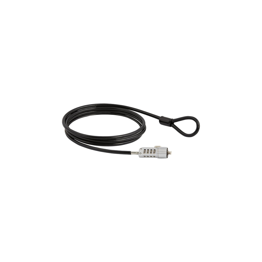 Amazon Basics Combination, 6-Foot Carbon Steel Cable Lock for Laptop, PC, Monitors, Projectors, Docks - image 3