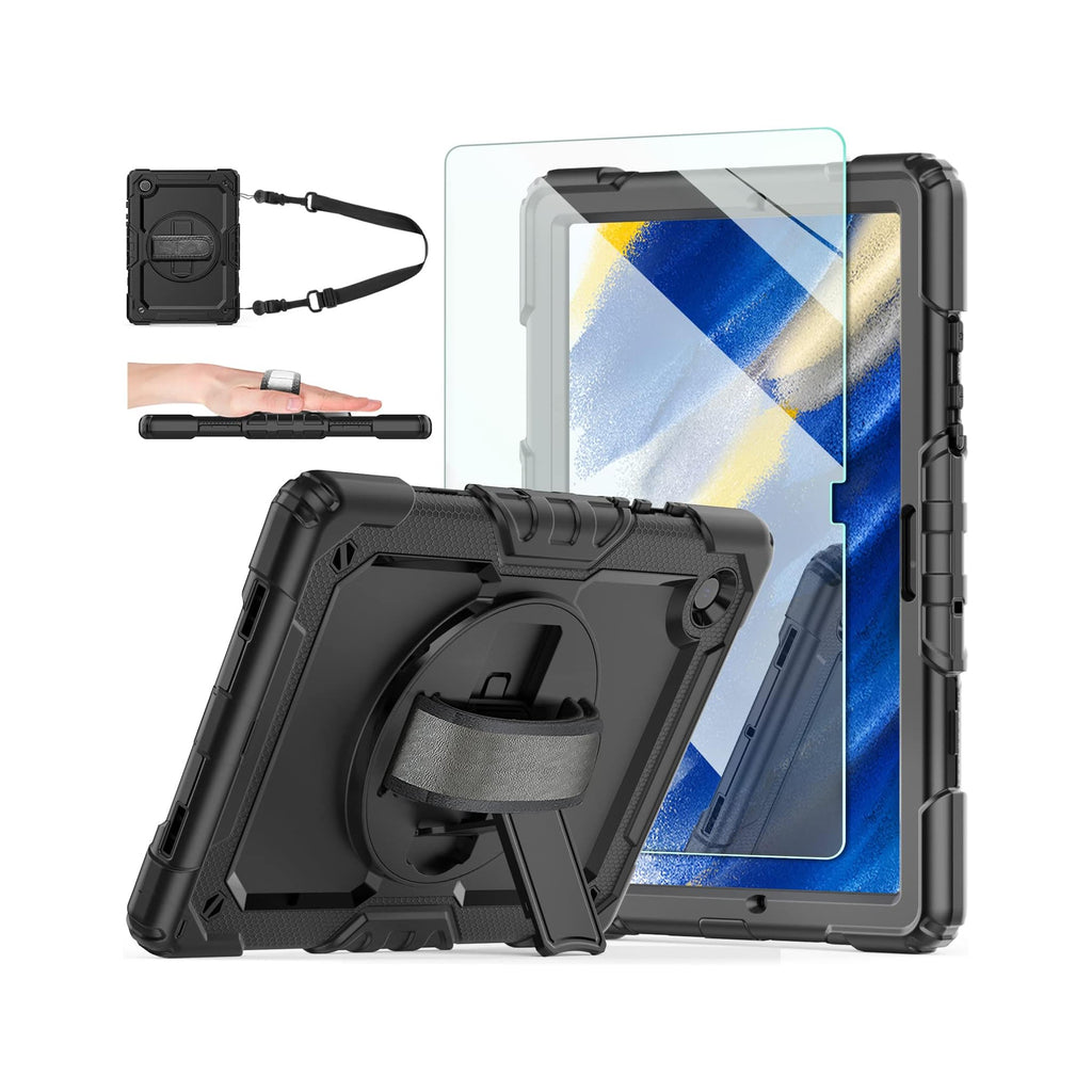 OtterBox DEFENDER SERIES SCREENLESS Case for Samsung Galaxy Tab A8 - BLACK, Rugged, Durable, Multi-Layer Protection - image 2