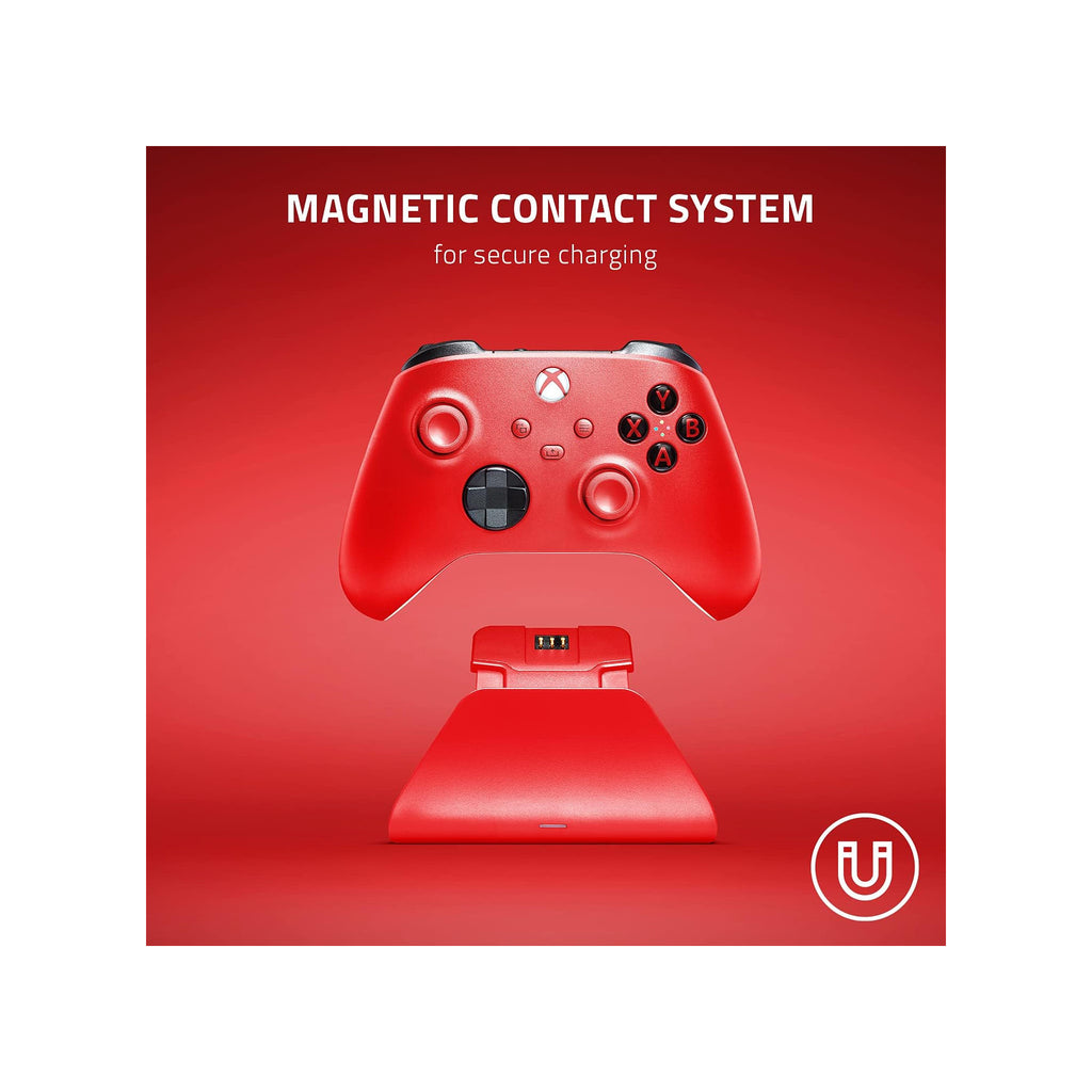 Razer Universal Quick Charging Stand for Xbox Series X|S: Magnetic Secure Charging - Perfectly Matches Xbox Wireless Controllers - USB Powered - Lunar Shift (Controller Sold Separately) - image 3