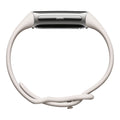 Fitbit Charge 6 Fitness Tracker with Google apps, Heart Rate on Exercise Equipment, 6-Months Premium Membership Included, GPS, Health Tools and More, Porcelain/Silver, One Size (S & L Bands Included) - image 1