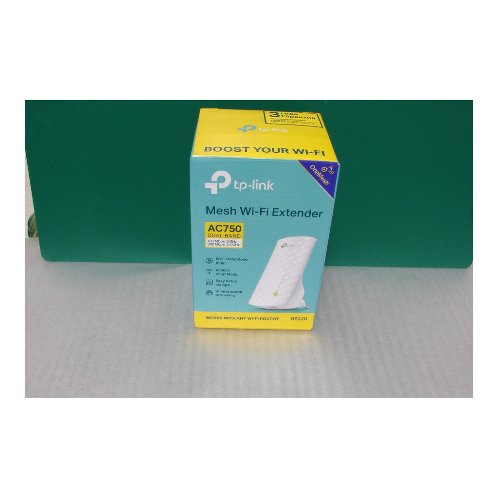 TP-Link WiFi Extender with Ethernet Port, Dual Band 5GHz/2.4GHz , Up to 44% More Bandwidth than Single Band, Covers Up to 1200 Sq.ft and 30 Devices, Signal Booster Amplifier Supports OneMesh(RE220) - image 2