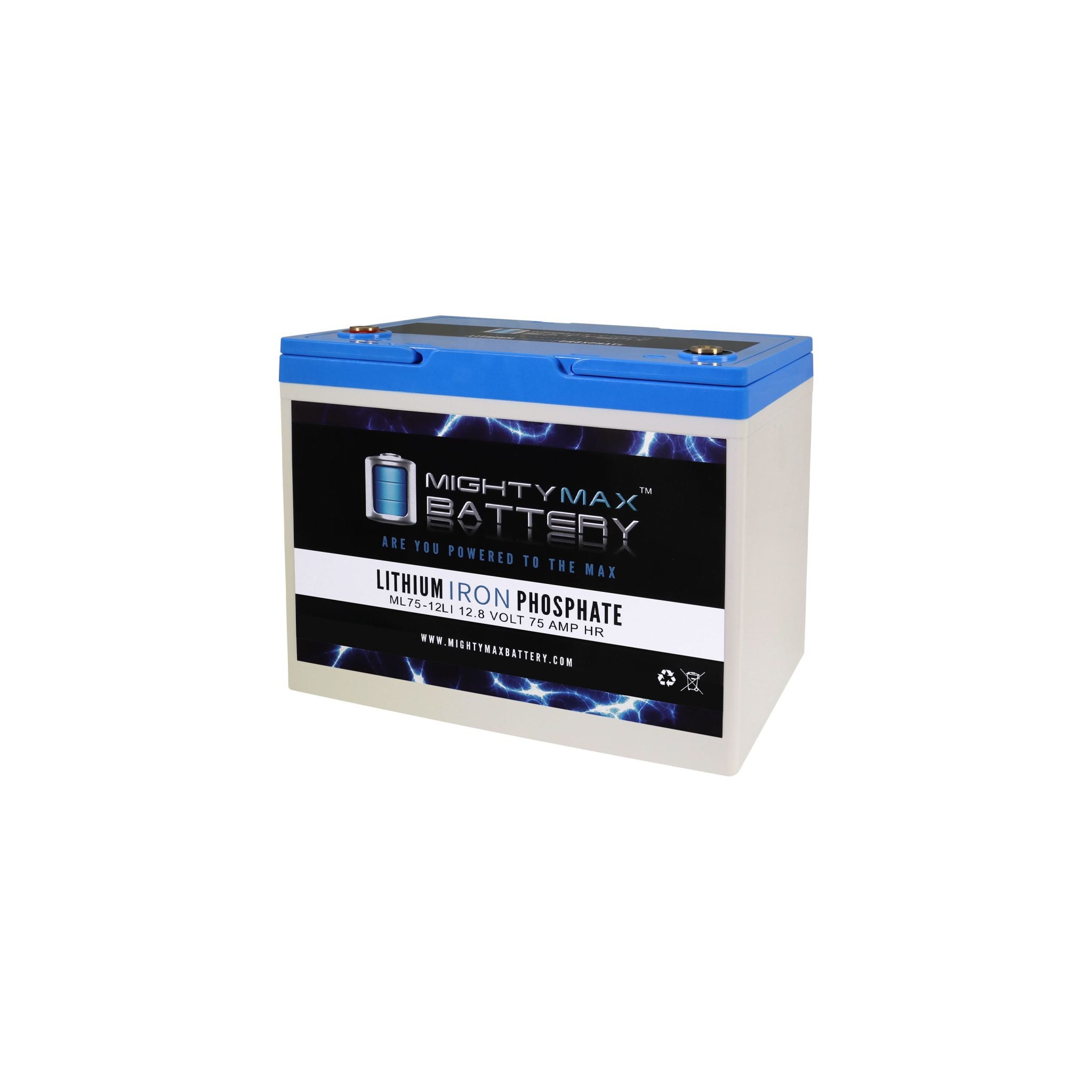 ML7-12 - 12 VOLT 7.2 AH SLA BATTERY - Mighty Max Battery brand product, black - image 3