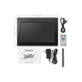 Aluratek 10" LCD Digital Photo Frame w/4GB Built-In Mem & USB SD/SDHC Support (ADMPF310F) Black - image 1