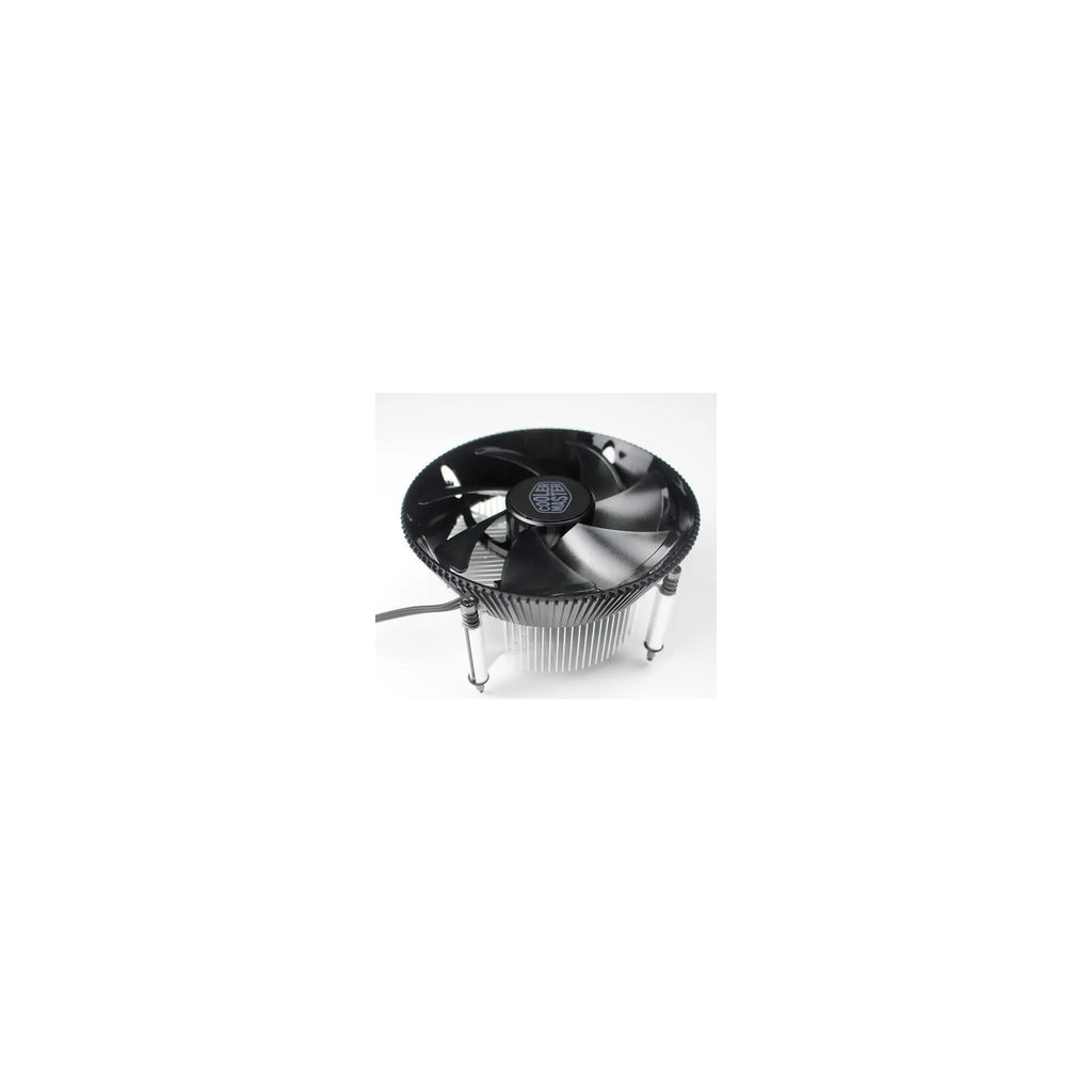 Cooler Master i70C LGA1700 ARGB Intel Low-Profile CPU Air Cooler, Anodized Black Aluminum Fins, Copper Insert Base, 95W TDP CPU Support, 120mm ARGB 3-Pin Fan for Intel LGA1700 For Desktop - image 1