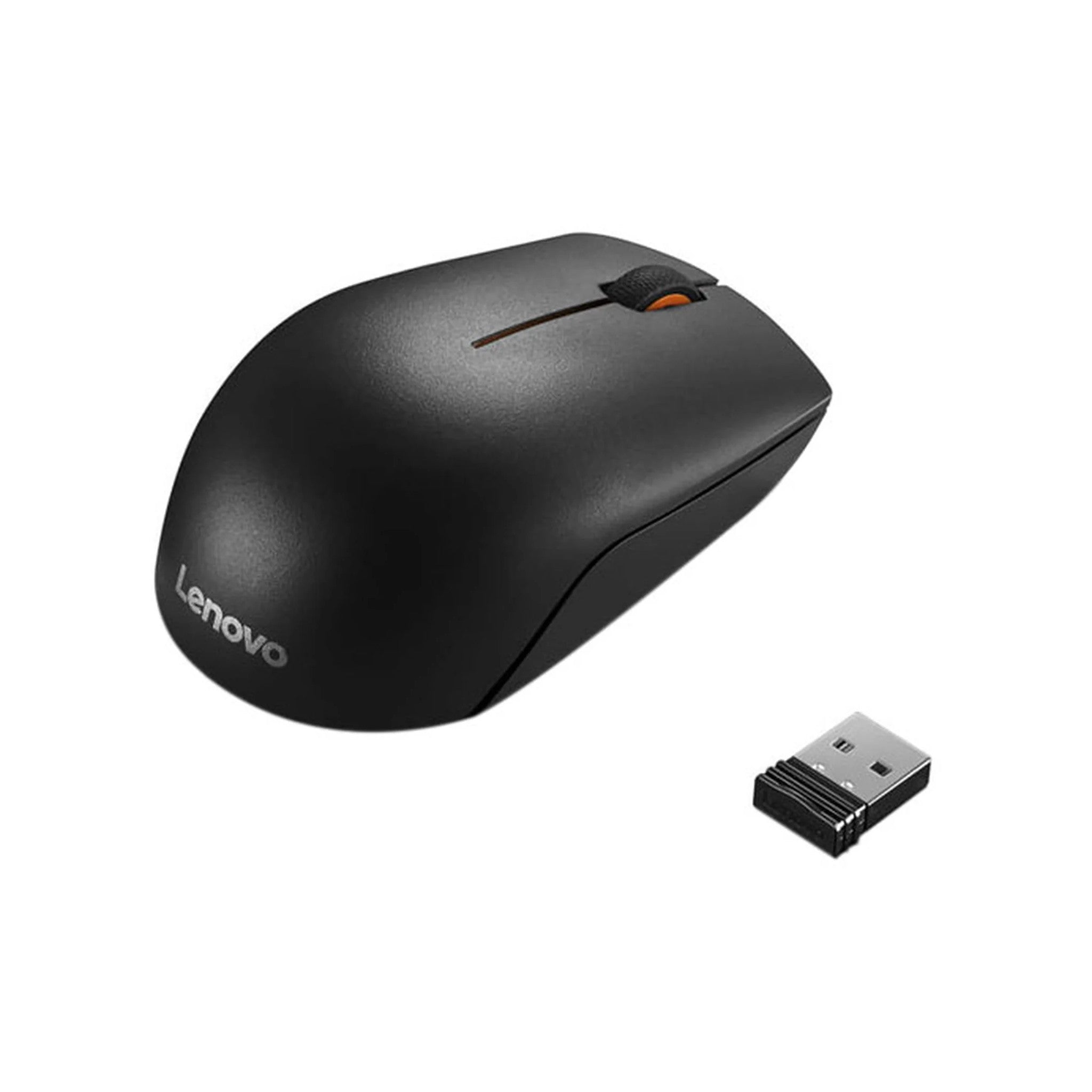 Lenovo 300 Wireless Mouse – Computer Mouse for PC, Laptop with Windows – Ambidextrous Design – 2.4 GHz Nano USB Receiver – 12 Month Battery Life - image 2