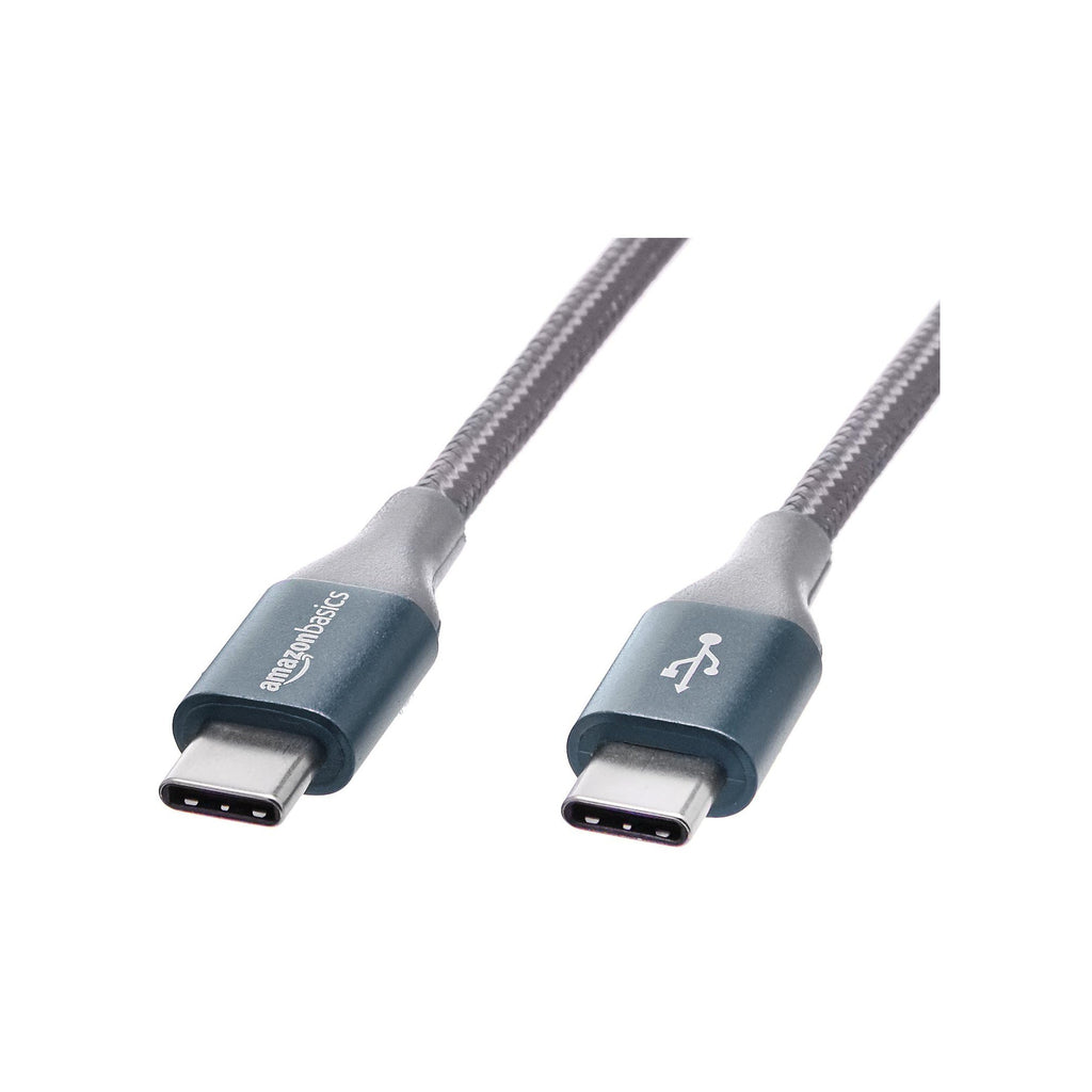 USB-C to USB Braided Charger 7 FT Gray - image 1