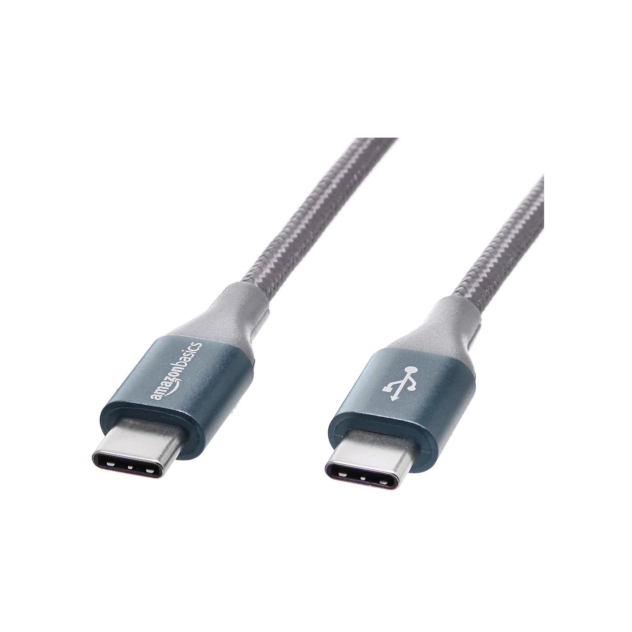 USB-C to USB Braided Charger 7 FT Gray - image 1