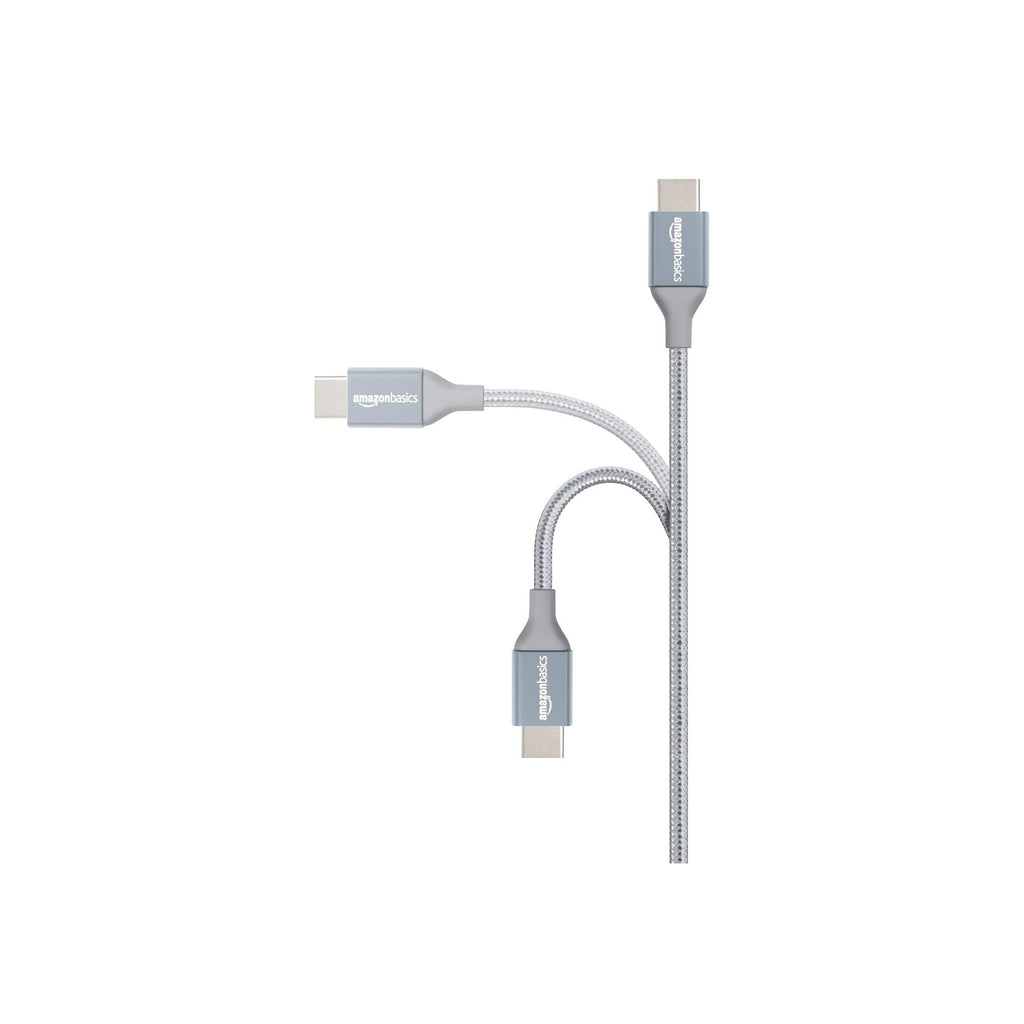 USB-C to USB Braided Charger 7 FT Gray - image 2