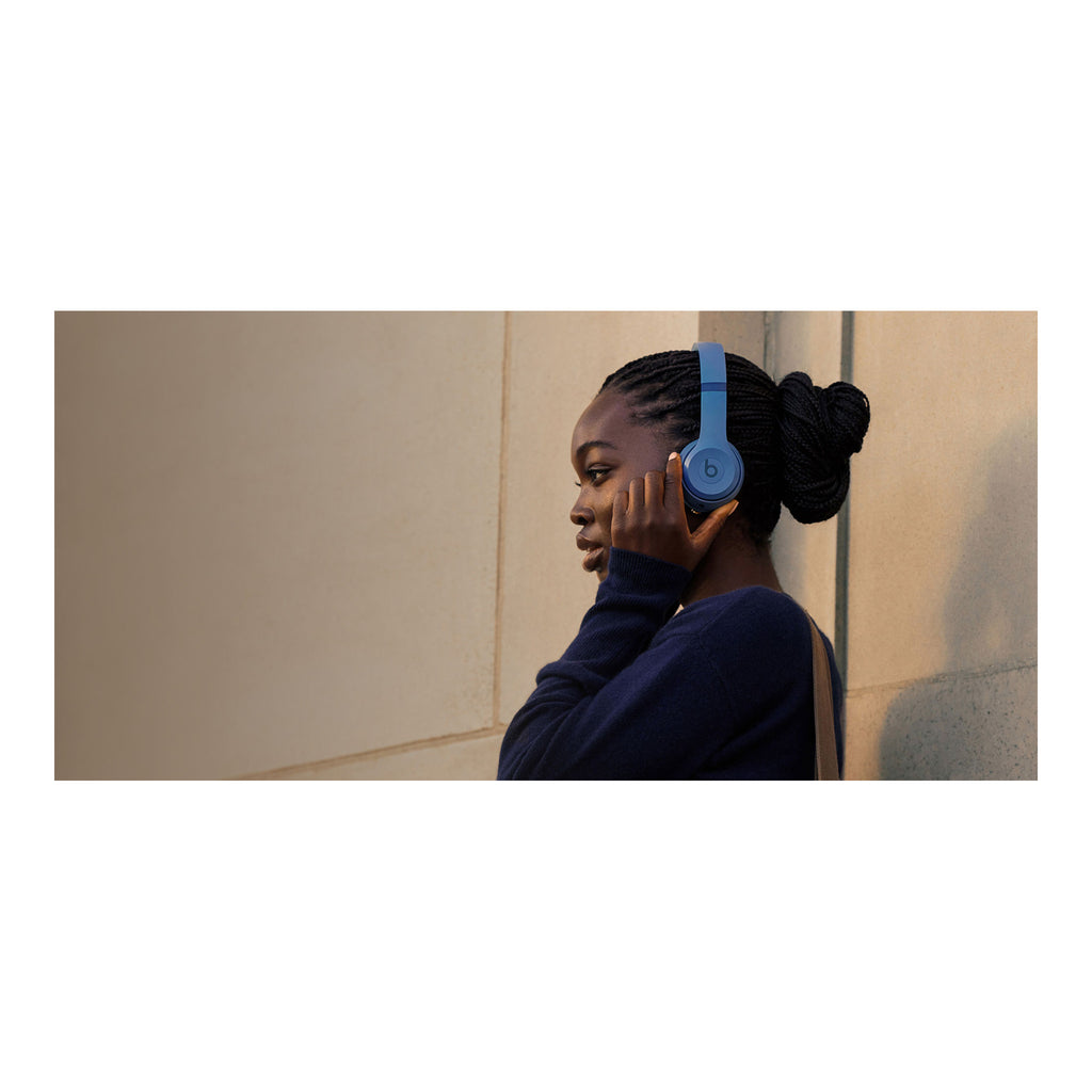 Beats On-Ear HeadphonesBlue Beats on-ear headphones with cushioned ear cups and adjustable headband. Includes retail box. - image 3