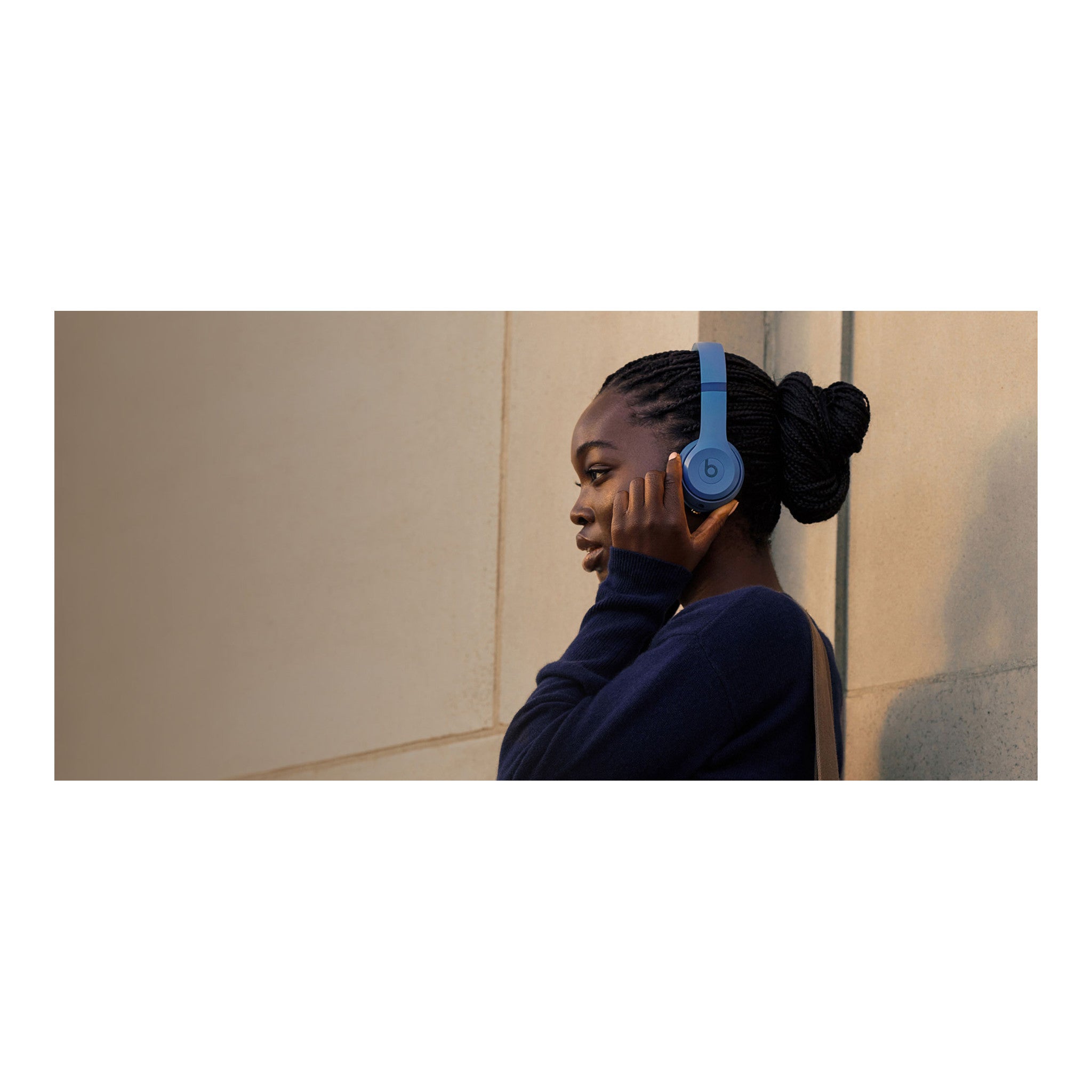 Beats On-Ear HeadphonesBlue Beats on-ear headphones with cushioned ear cups and adjustable headband. Includes retail box. - image 3