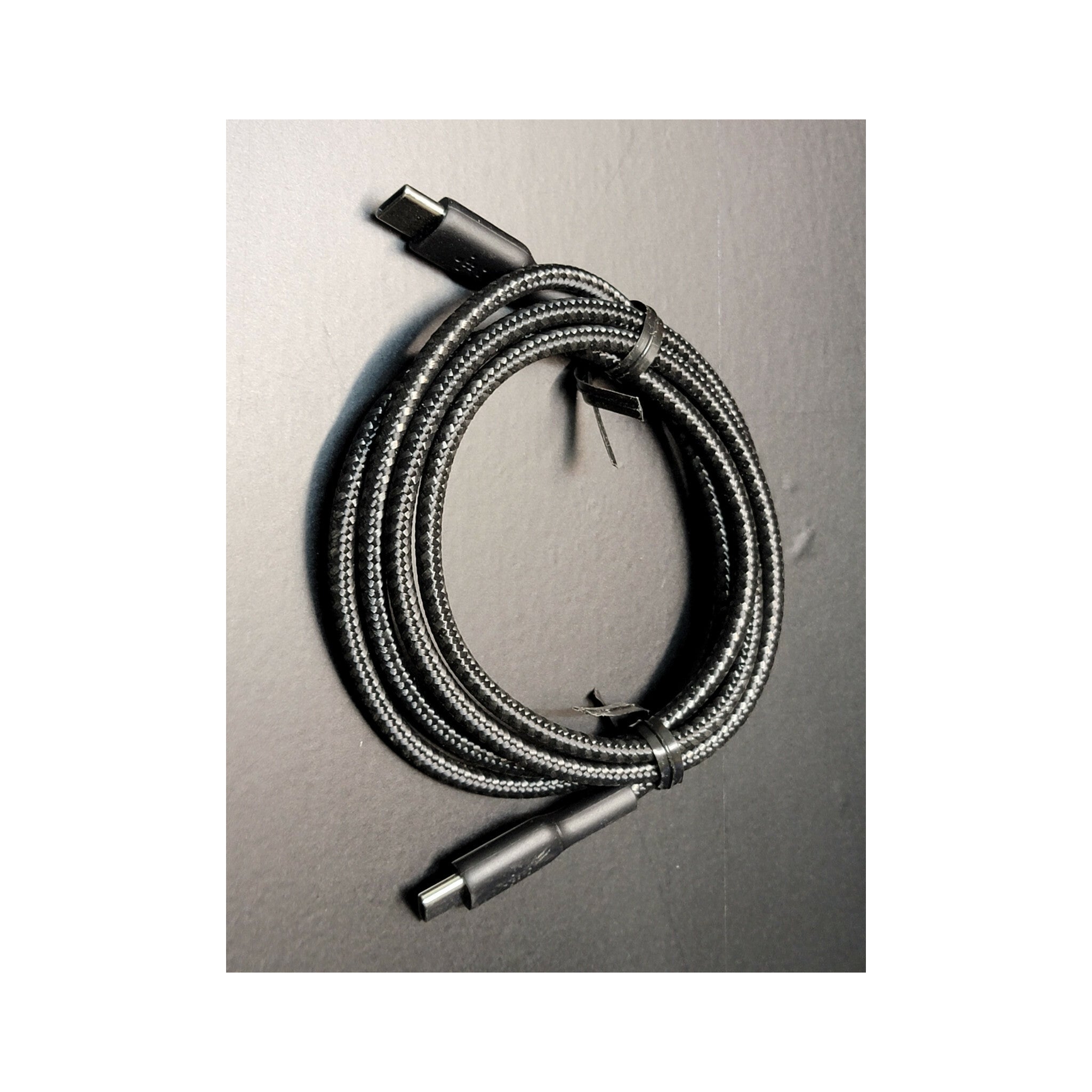 BoostCharge 3.3FT USB-A Versus USB-C Cable Compatible with Apple Samsung Google LG Black - image 2