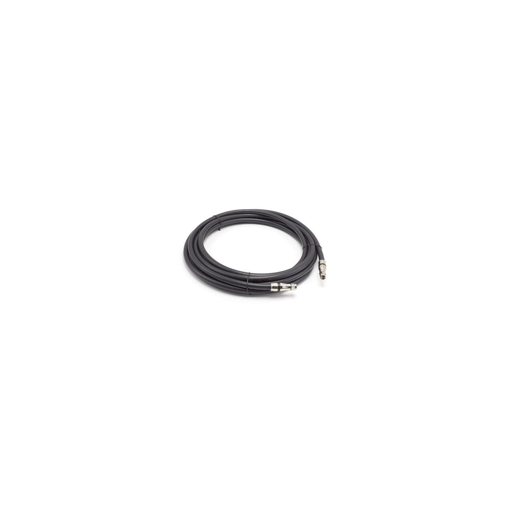 Black coaxial cable with F-type male connectors - image 2