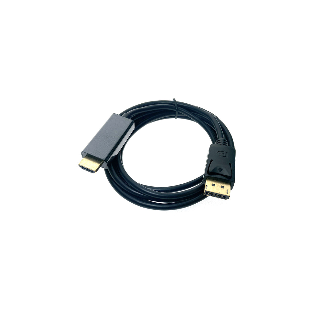DisplayPort to HDMI CableDisplayPort male to HDMI male cable for connecting computers to HDMI monitors, TVs, or projectors. Black. - image 2