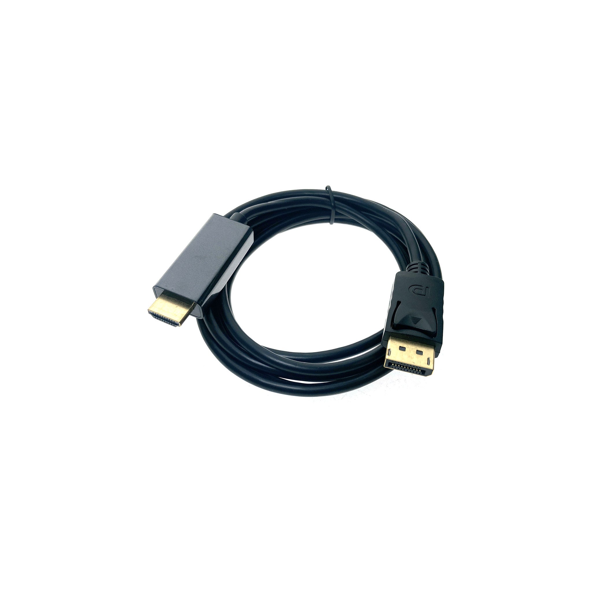 DisplayPort to HDMI CableDisplayPort male to HDMI male cable for connecting computers to HDMI monitors, TVs, or projectors. Black. - image 2