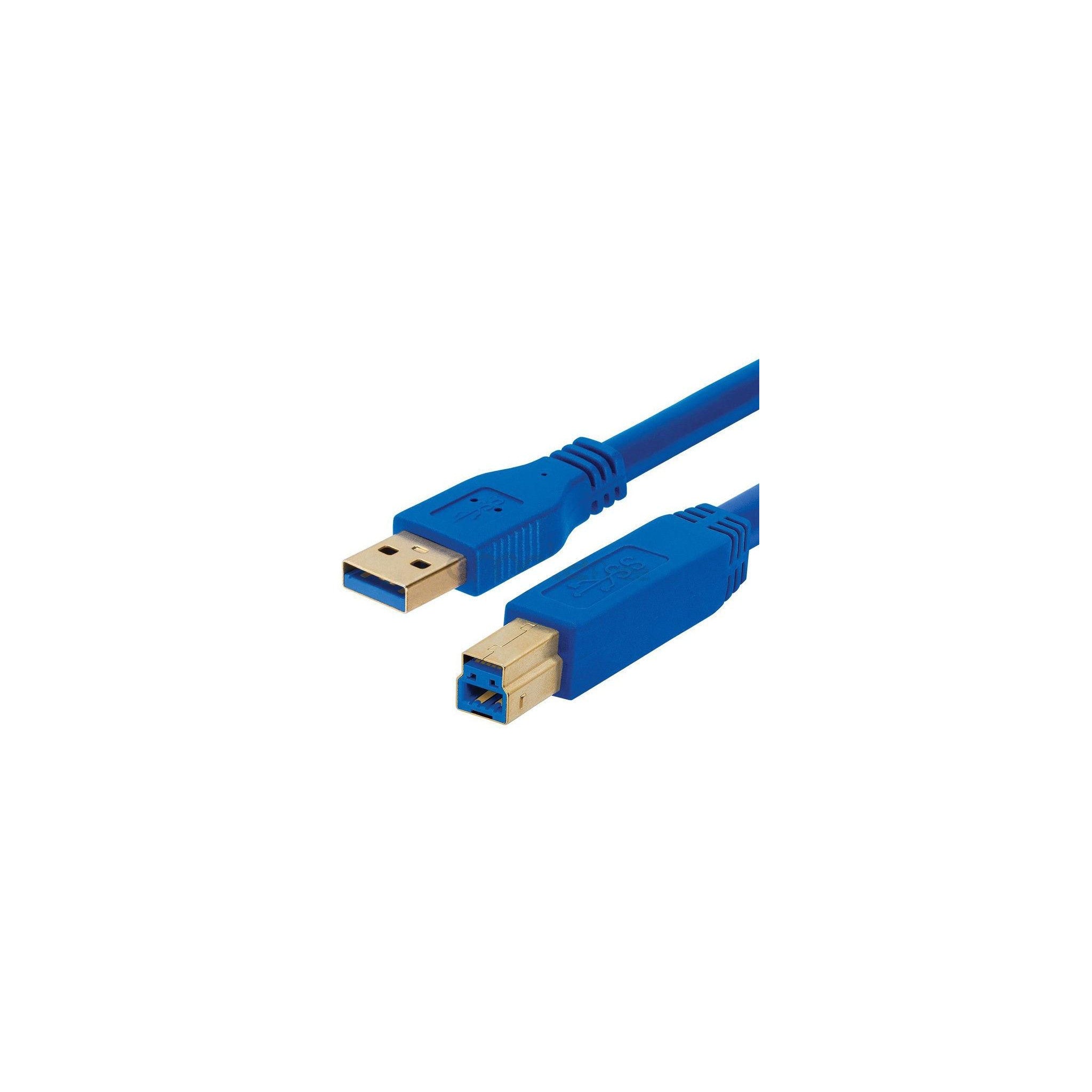 USB 3.0 Type-A Male-to-Male CableUSB 3.0 Type-A male-to-male cable for high-speed data transfer and compatible USB devices. Black. - image 1