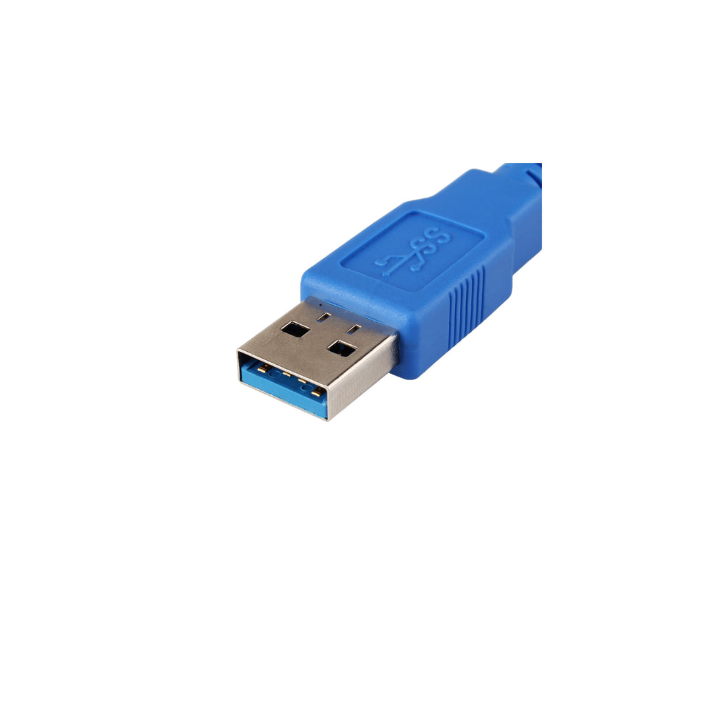 USB 3.0 Type-A Male-to-Male CableUSB 3.0 Type-A male-to-male cable for high-speed data transfer and compatible USB devices. Black. - image 2