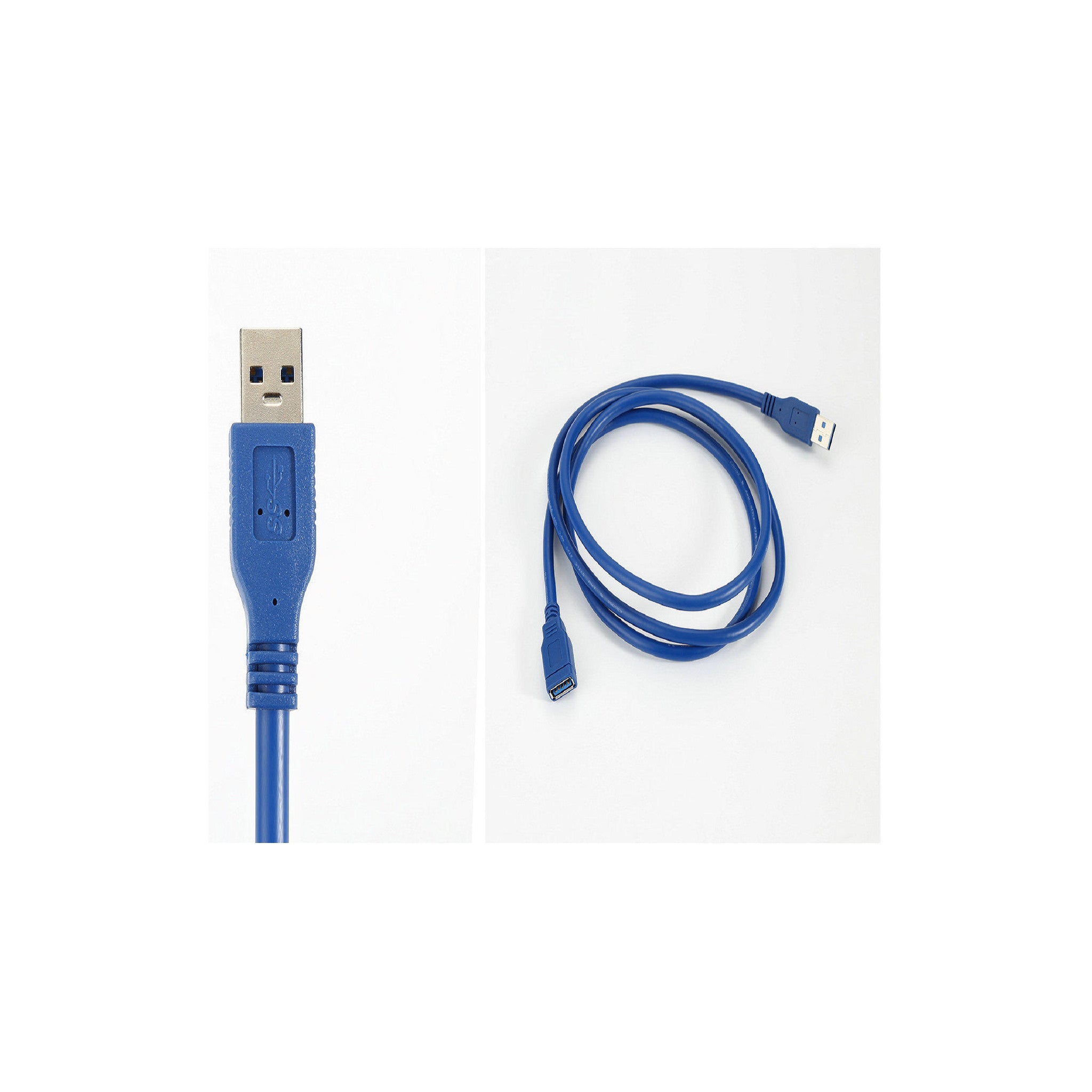 USB 3.0 Type-A Male-to-Male CableUSB 3.0 Type-A male-to-male cable for high-speed data transfer and compatible USB devices. Black. - image 3