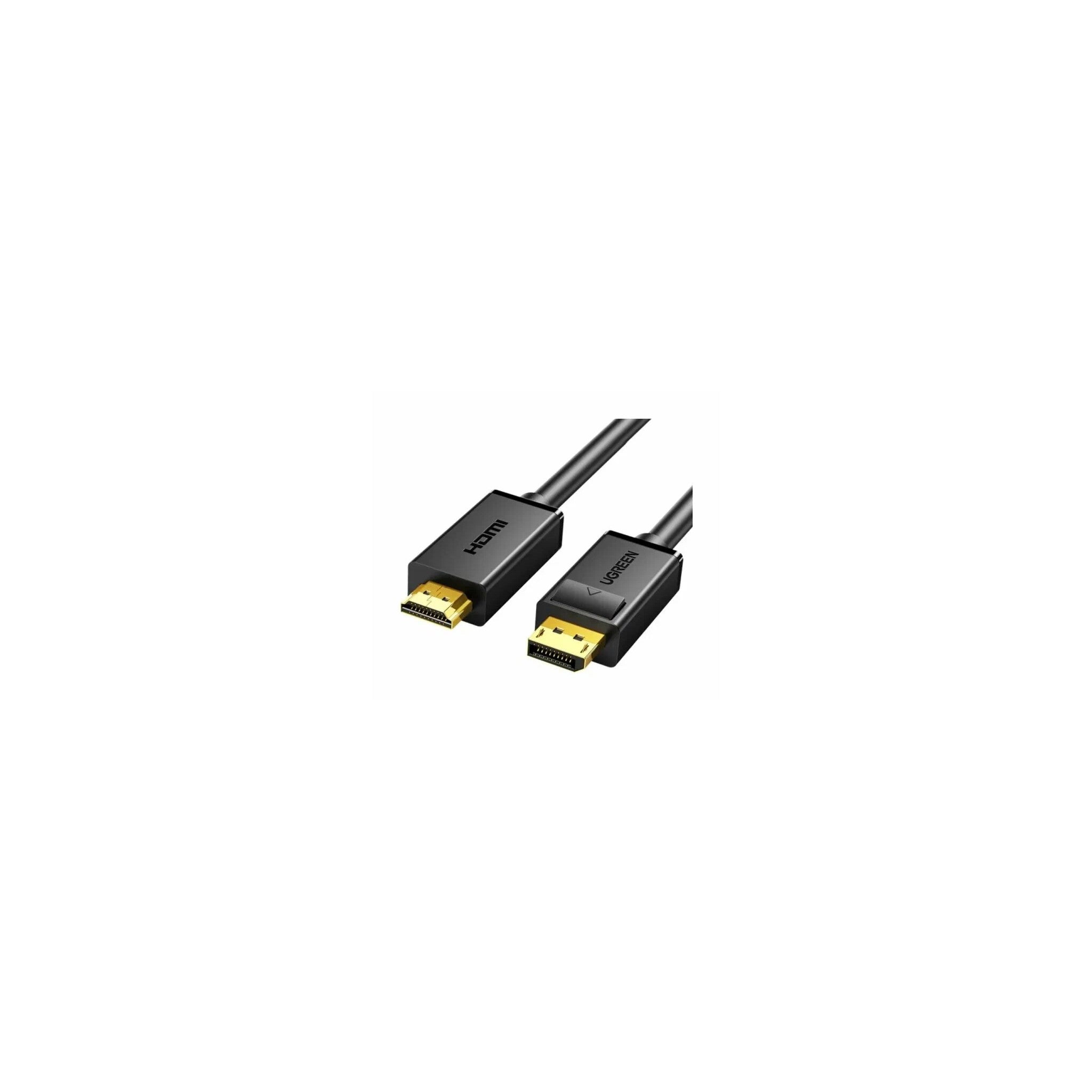HDMI CablesBlack male-to-male HDMI audio/video cables with protective connector caps. One appears to have Amazon Basics branding; exact lengths and HDMI versions are not visible. - image 2