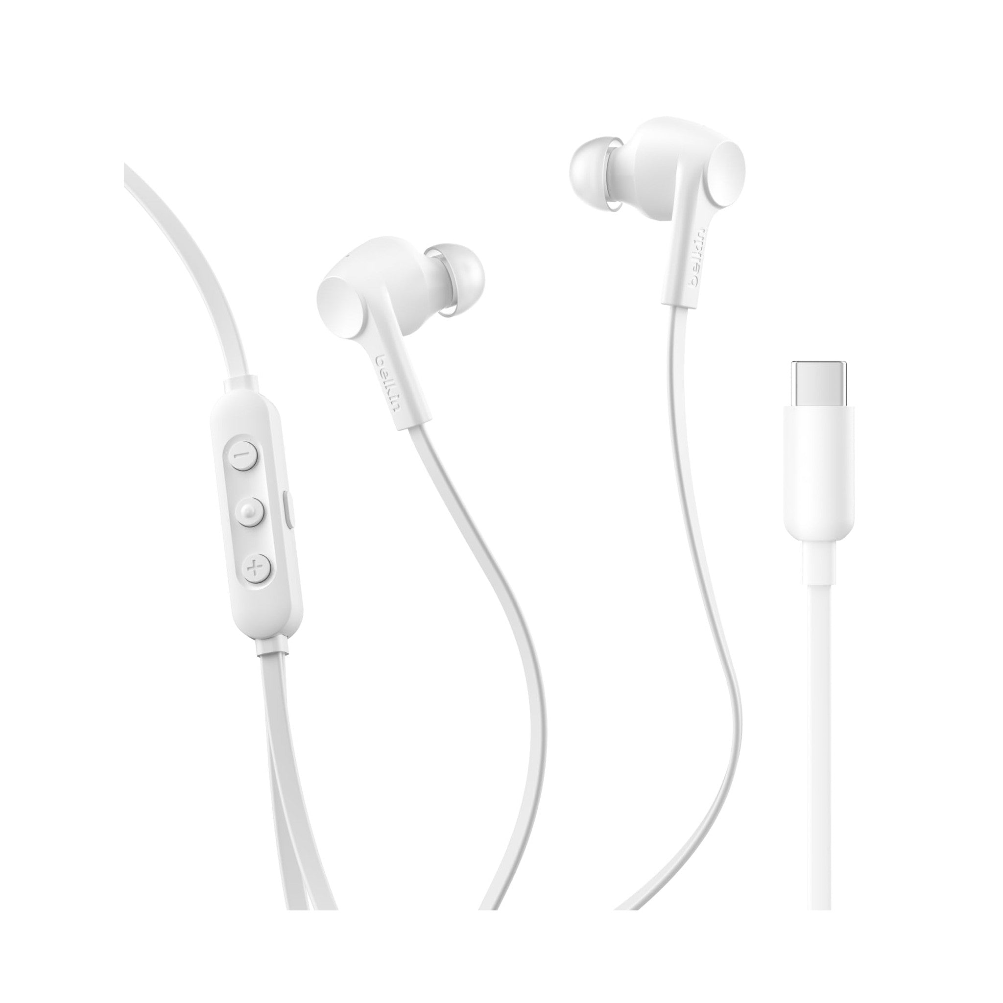 Belkin SoundForm USB-C Wired EarbudsPackaged wired in-ear headphones with a USB-C connection and inline audio controls/microphone. - image 1