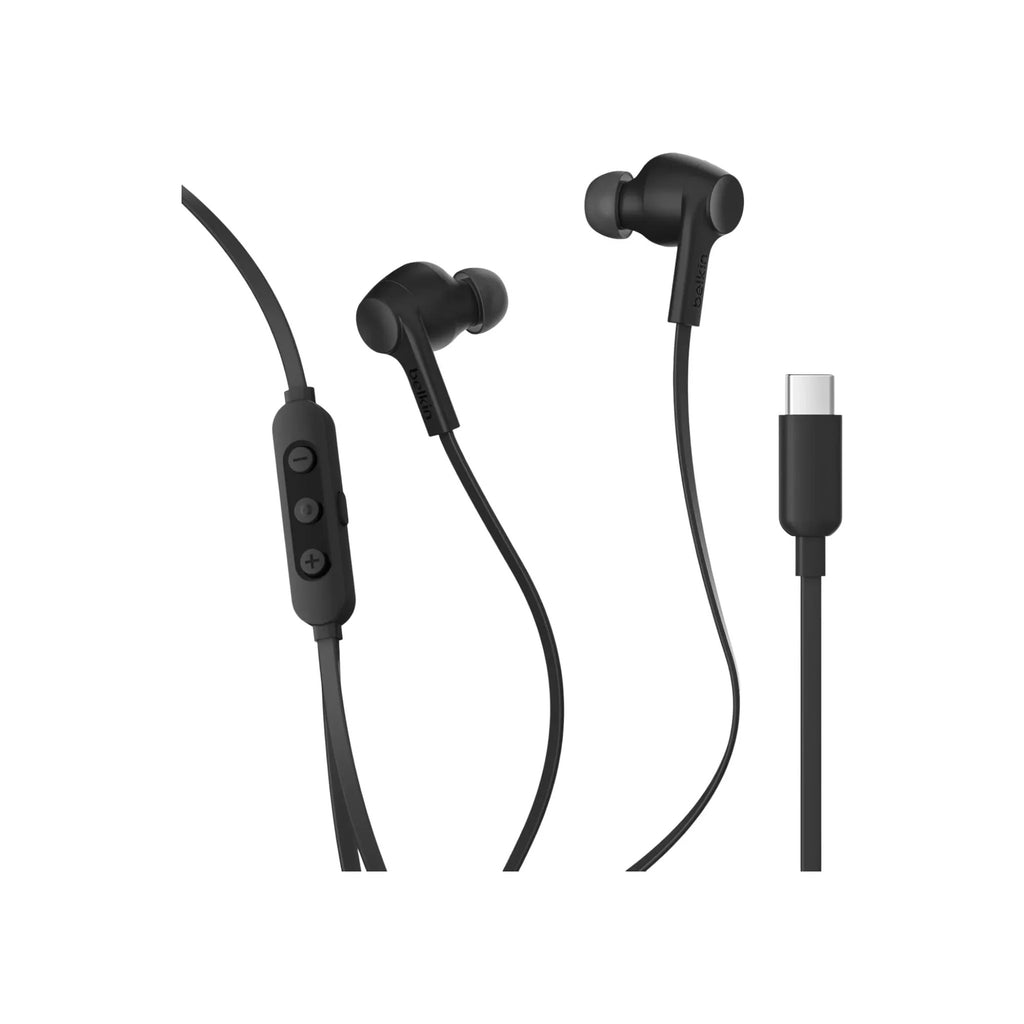 Belkin SoundForm USB-C Wired EarbudsPackaged wired in-ear headphones with a USB-C connection and inline audio controls/microphone. - image 2