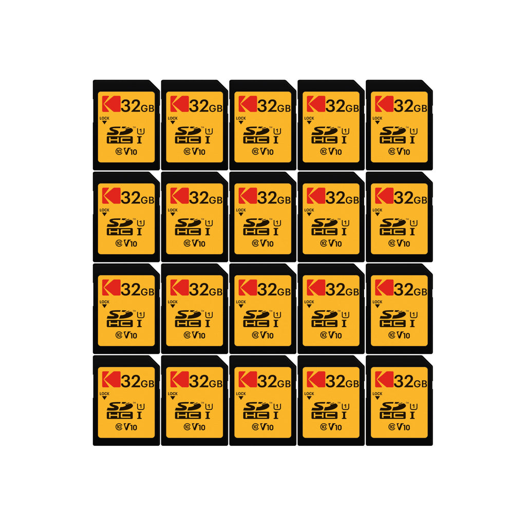 128 GB SDXC Memory Card, UHS-I, Class 10, U1, V10, yellow/black card - image 2