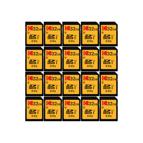 128 GB SDXC Memory Card, UHS-I, Class 10, U1, V10, yellow/black card - image 2