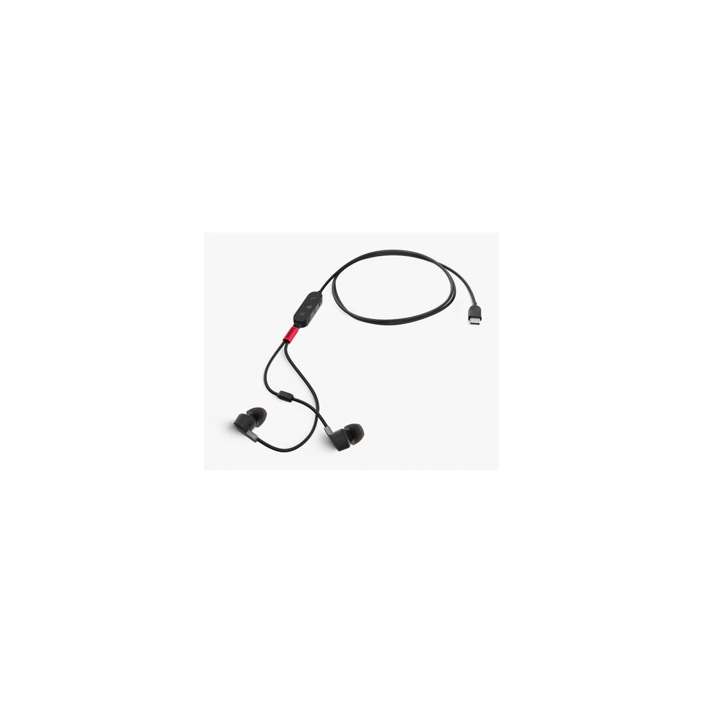 Lenovo 300 USB-C wired in-ear headphones - image 2