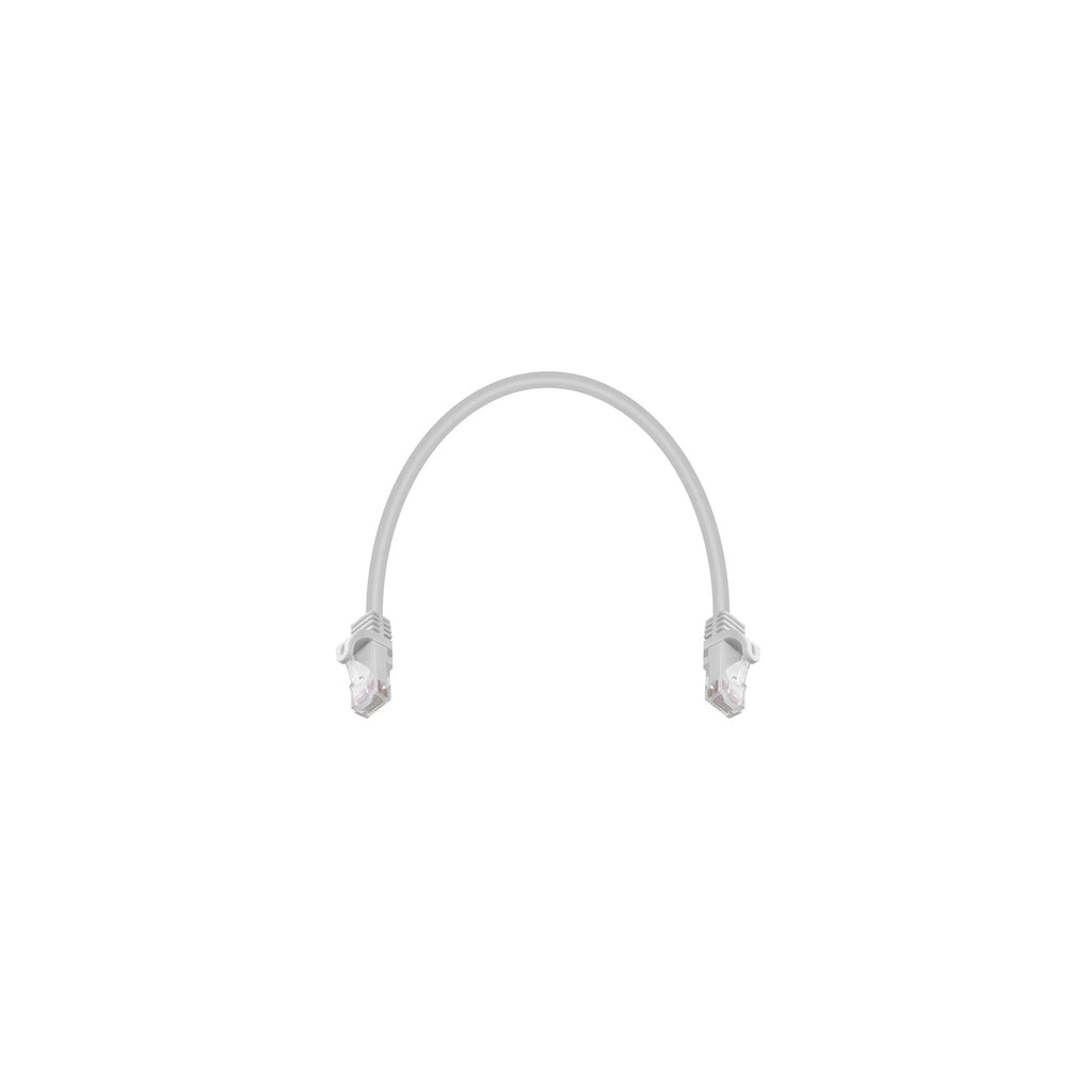 cat6A Ethernet Patch Cable snagless RJ45 550Mhz 1FT white - image 3