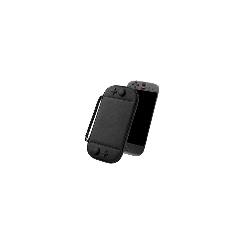 Nintendo Switch 2 Carrying CaseGray hard-shell zippered carrying case with Nintendo Switch 2 logo. Designed to protect the console and accessories during travel and storage. - image 1