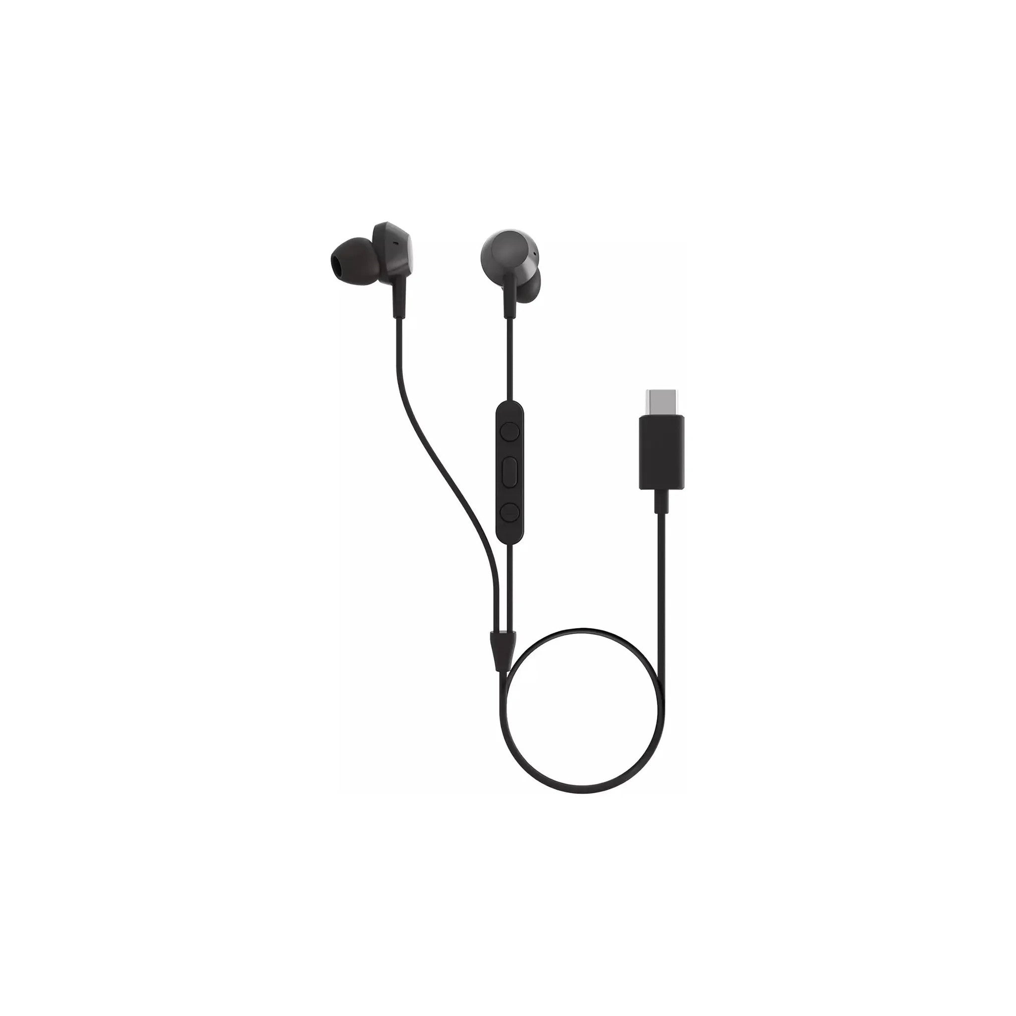 Philips 5000 Series USB-C Wired EarbudsWired in-ear headphones with USB-C connector, built-in microphone, deep bass sound, multiple silicone ear tips, and inline controls. Open-box. - image 2