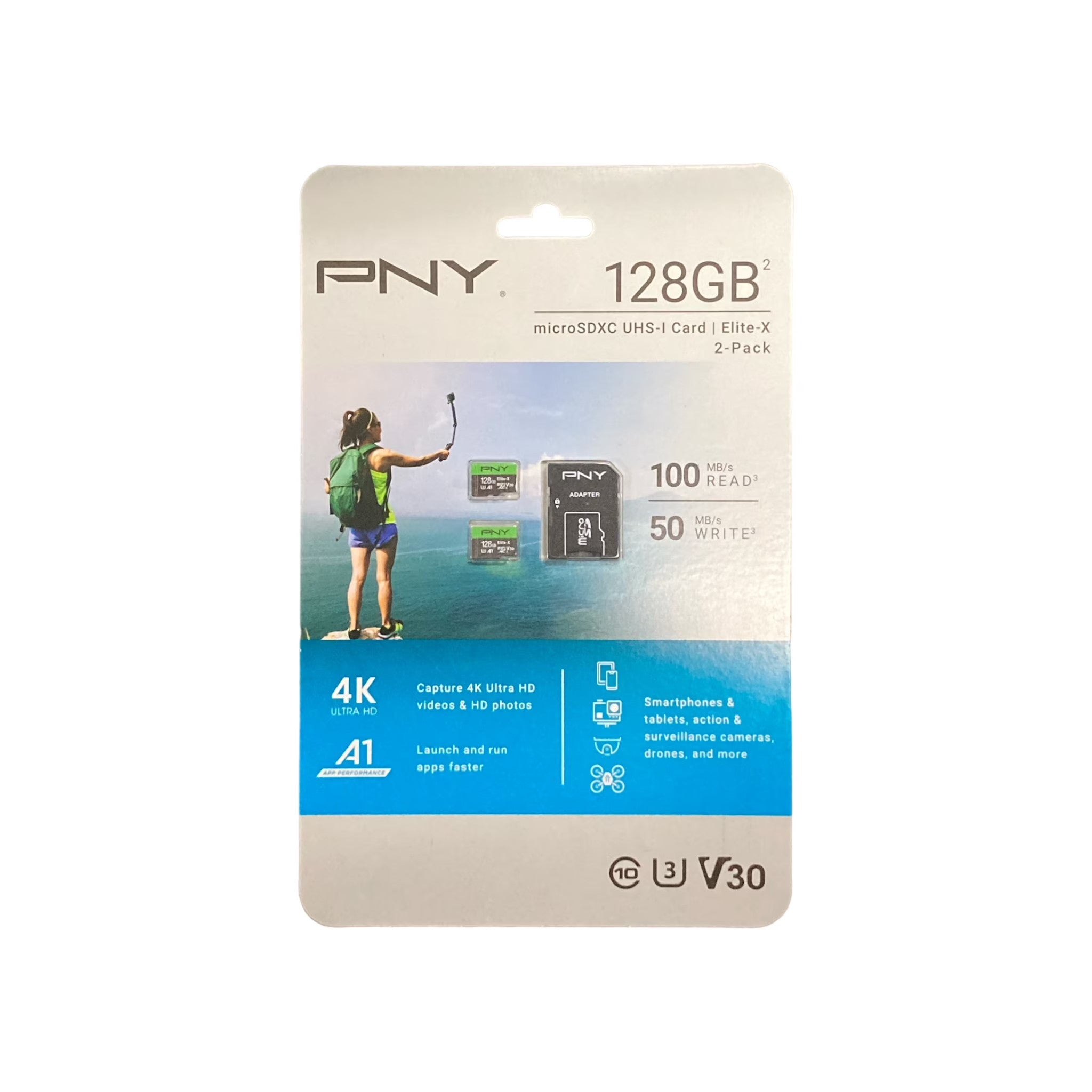 PNY Elite x SD Card 128gb - image 1