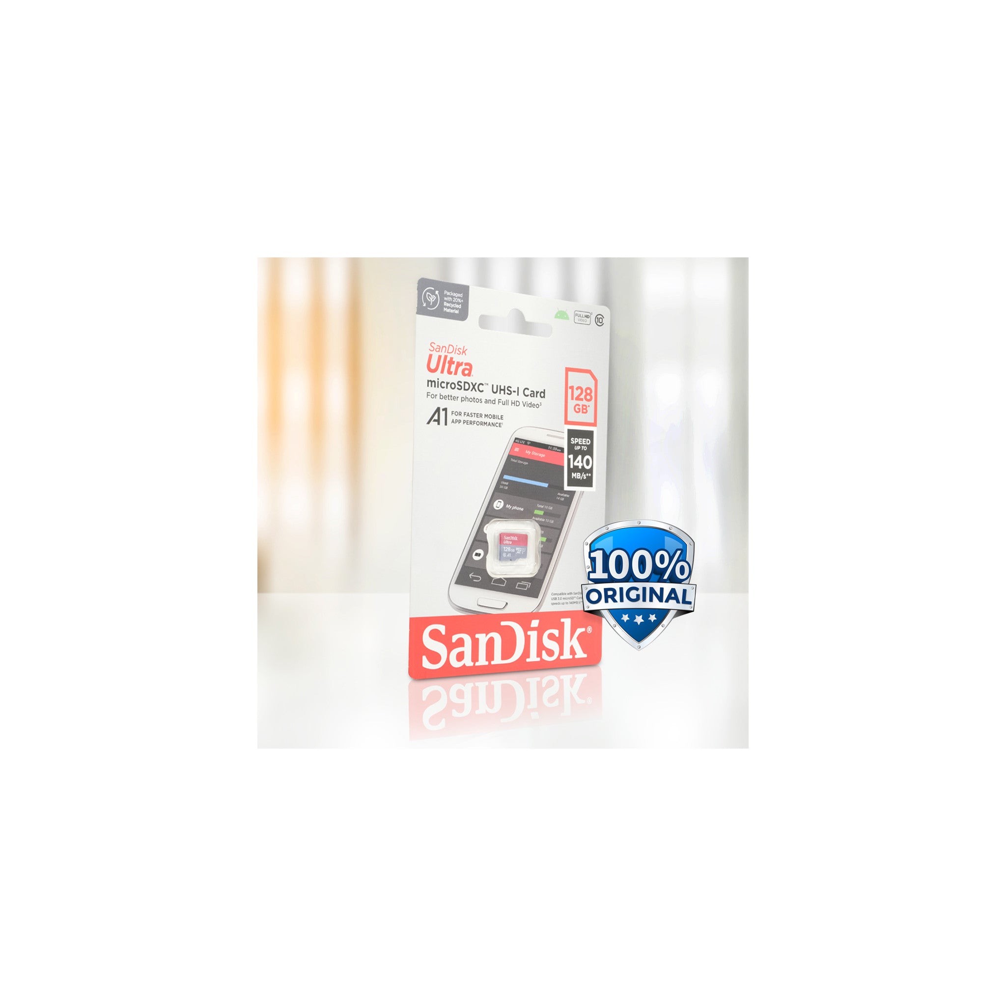 SanDisk Ultra MicroSDXC - UHS-I Card 128gb 140mb/s - image 2