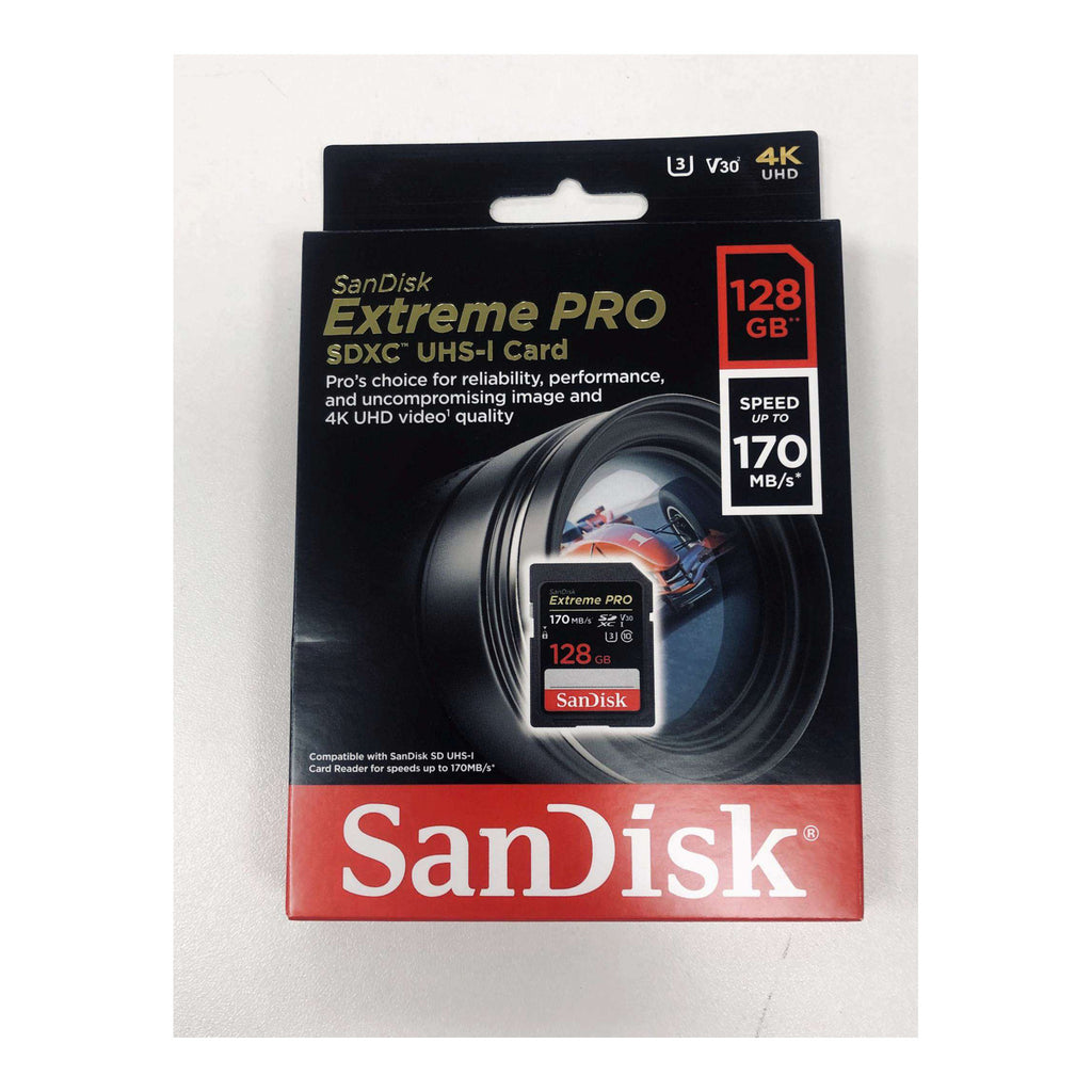 SanDisk Extreme PRO 128GB SDXC UHS-I Card, U3/V30, 4K UHD, up to 200MB/s read and 90MB/s write - image 2