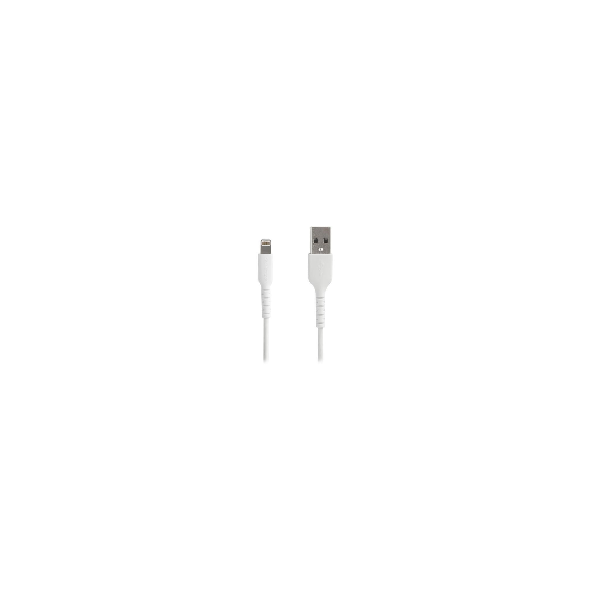 USB-A to Lightning Cable 3 FT White - image 2