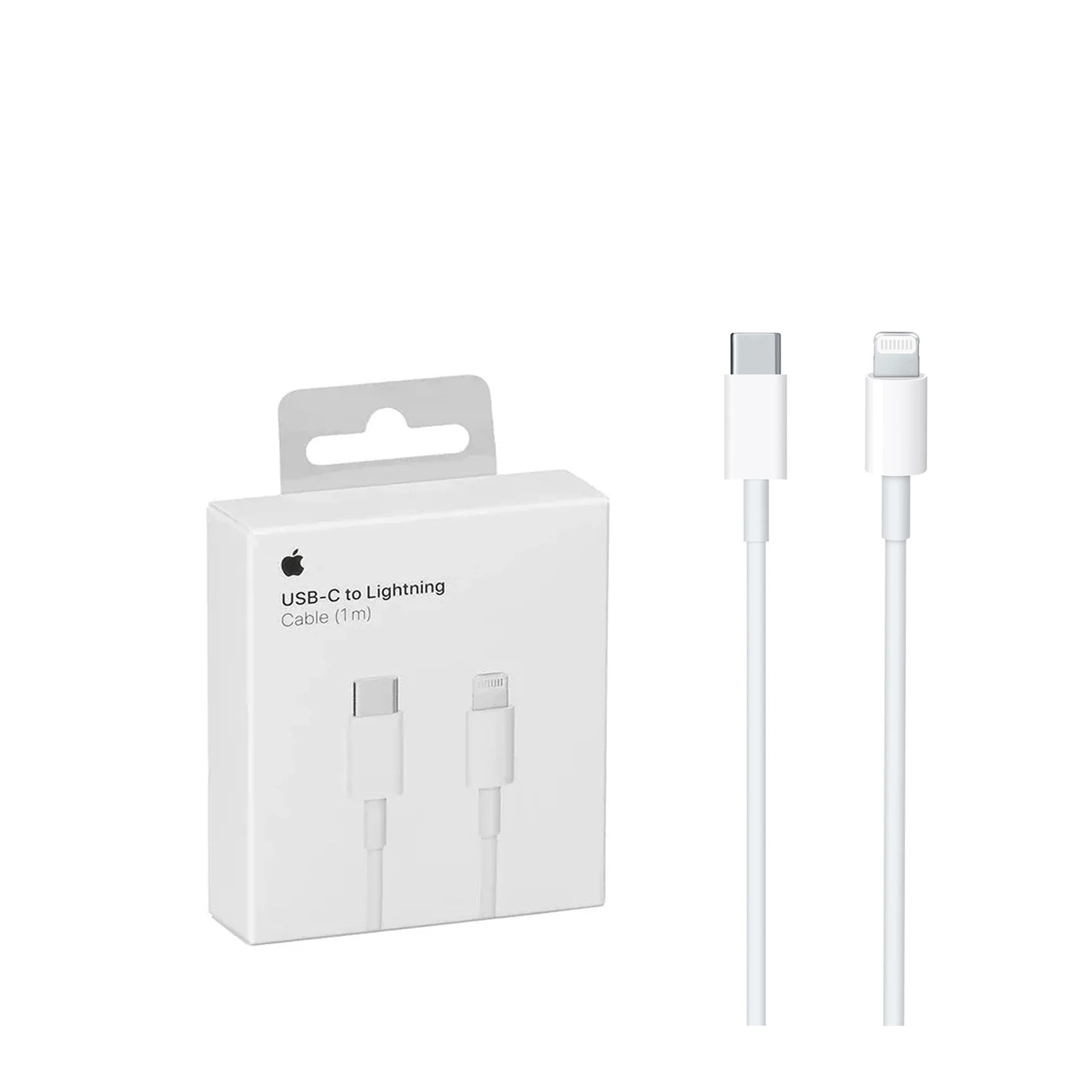 USB-A to Lightning Cable 6 FT White Standard USB-A to Lightning charging and sync cable for Apple iPhone, iPad, AirPods, and other Lightning devices. Flexible, reliable construction. - image 3