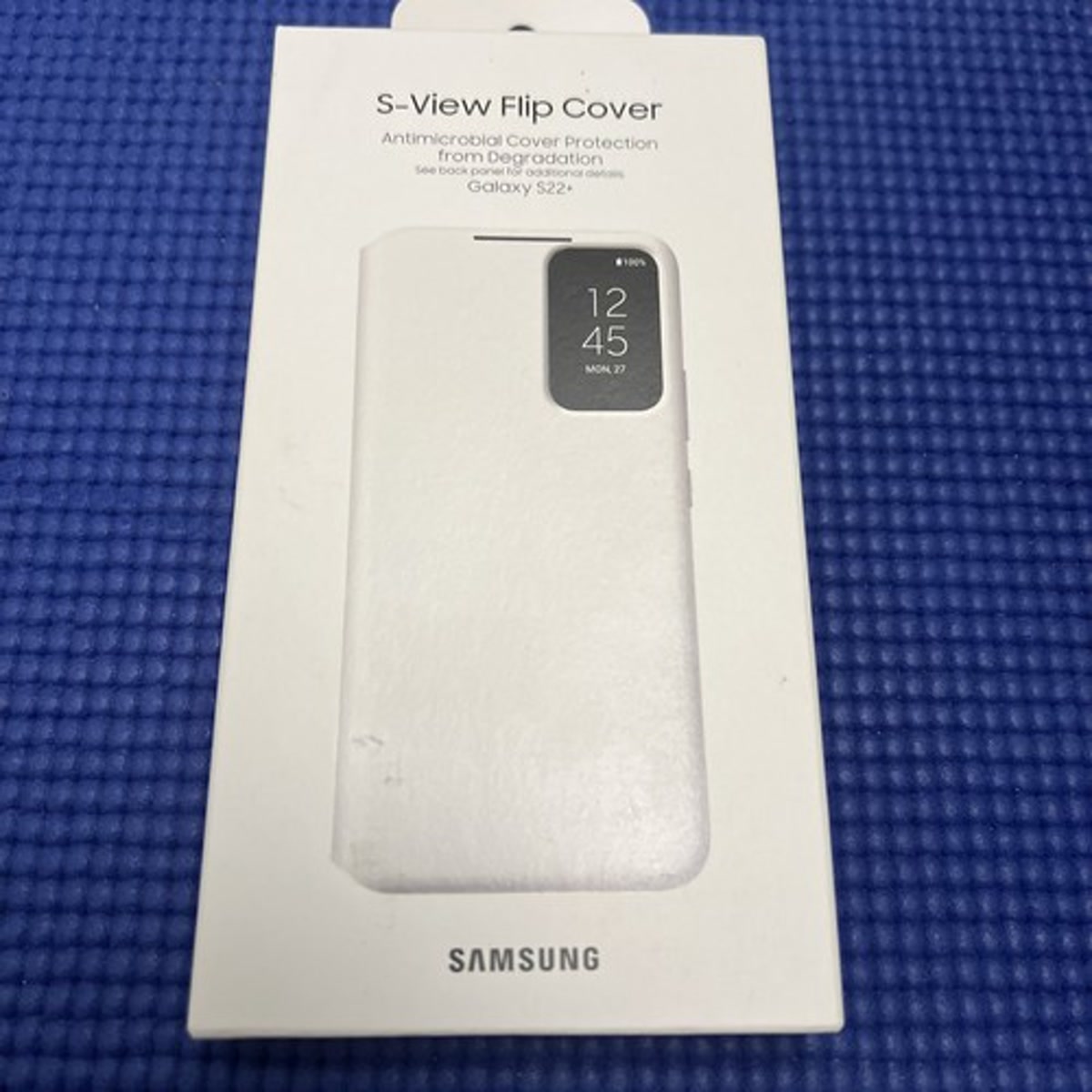 Samsung Galaxy S22+ S-View Flip Cover - White - product view 3