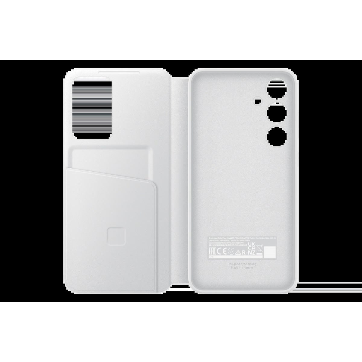 Samsung Galaxy S24 S-View Wallet Case - White - product view 3