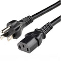 Amazon Basics PC Power Cord, 6 feet, AC Power Cord