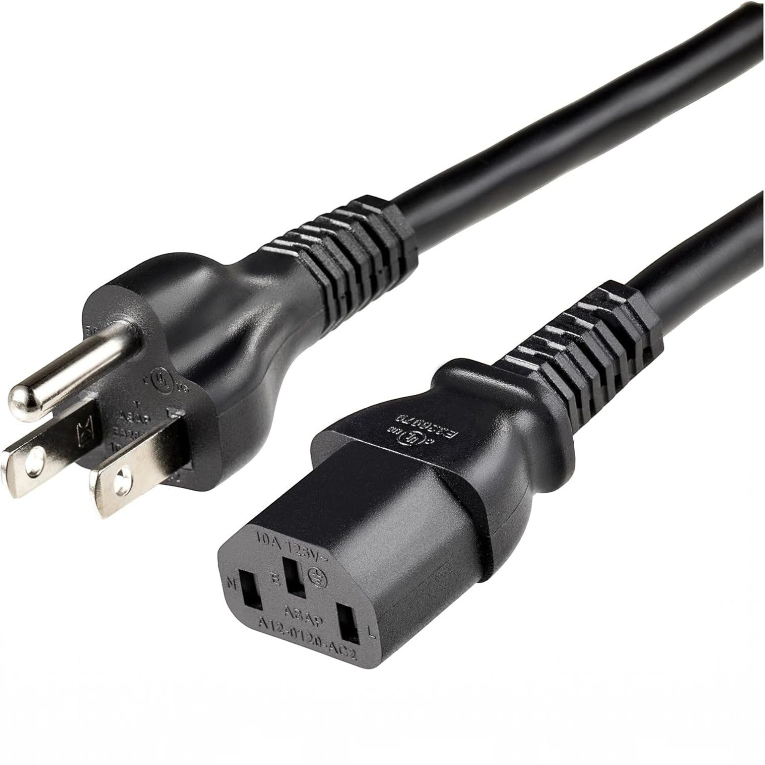 Amazon Basics PC Power Cord, 6 feet, AC Power Cord